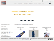 Tablet Screenshot of jogasklep.pl